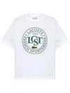 Lacoste Logo Print Crew Neck T-shirt