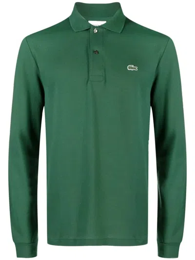 Lacoste Long-sleeve Classic Polo In Green