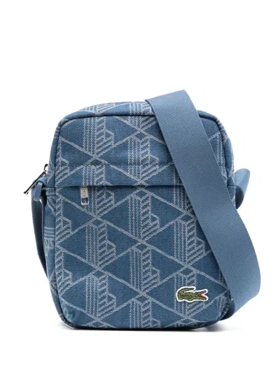 Lacoste Monogrammed Messenger Bag