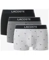 Lacoste Assorted 3-pack Stretch Cotton Trunks In Multi