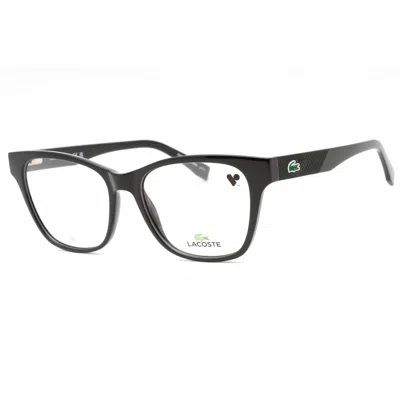 Lacoste Ladies Black Rectangular Eyeglass Frames L2920