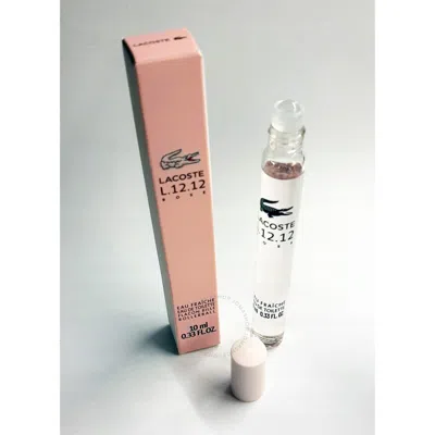 Lacoste Ladies L.12.12 Eau De Toilette Rose Eau Fraiche Edt 12.12 oz Fragrances 3616301799641 In White