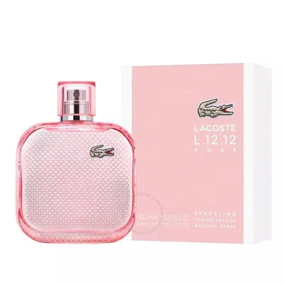 Lacoste Ladies L.12.12 Rose Sparkling Edt Spray 3.3 oz Fragrances 3386460149198
