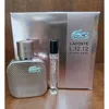 Lacoste Ladies L.12.12 Silver Rose Gift Set Fragrances 3386460166904 In Transparent