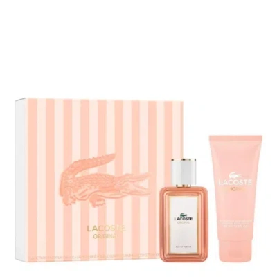 Lacoste Ladies Original Gift Set Fragrances 3386460157360 In Transparent