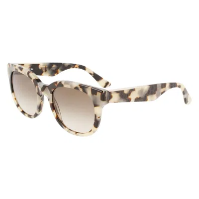 Lacoste Ladies' Sunglasses  L971s-230  52 Mm Gbby2 In Havana