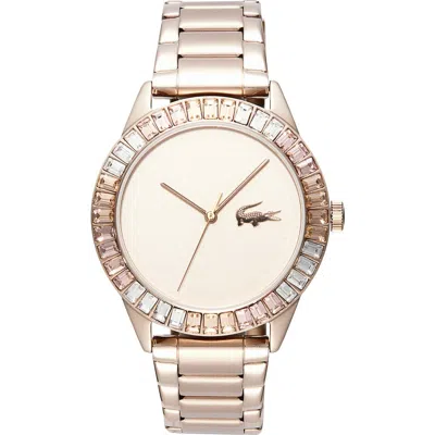 Lacoste Ladycroc Bracelet Watch, 36.5mm In Gold