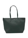 Lacoste Large L.12.12 Concept Tote Bag In Green