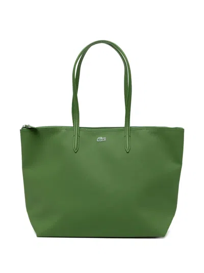 Lacoste Large L.12.12 Concept Tote Bag In Green