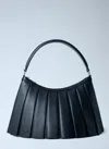 Lacoste Smooth-grain Logo Lenglen Tote Bag In Black
