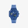 Lacoste Lc33 Silicone Strap Watch, 44mm