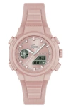 Lacoste Lc33 Silicone Strap Watch, 40mm