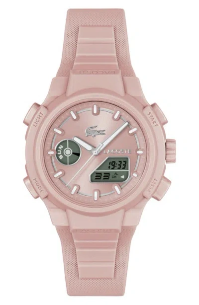 Lacoste Lc33 Silicone Strap Watch, 40mm
