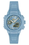 Lacoste Lc33 Silicone Strap Watch, 40mm