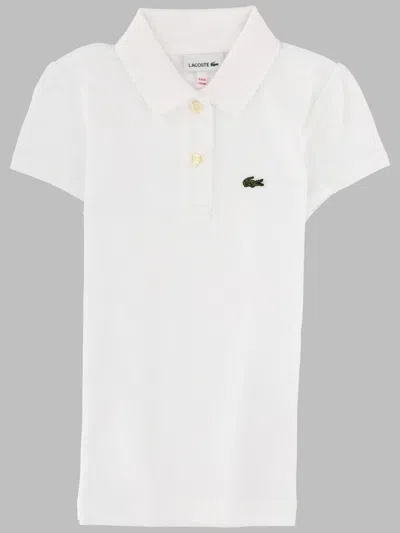 Lacoste Lcg Petite Polo W8l In White