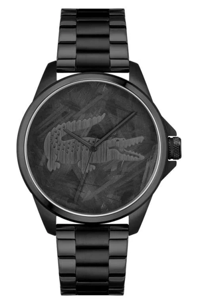 Lacoste Le Croc Bracelet Watch, 43mm In Black
