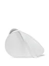 Lacoste Leather Tote Bag In White