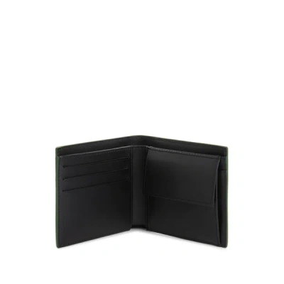 Lacoste Leather Wallet In Black