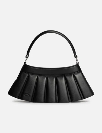 Lacoste Lenglen Leather Purse In Black/黑色/블랙/ブラック