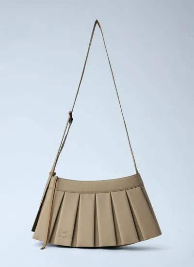 Lacoste Lenglen Shoulder Bag In Beige
