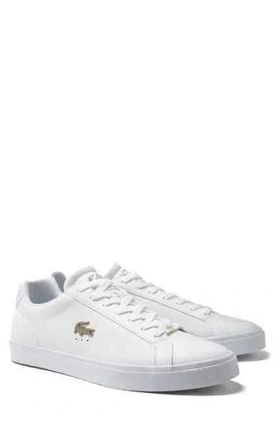 Lacoste Lerond Pro 123 Sneaker In White/white
