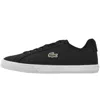 Lacoste Carnaby Pro Bl Leather Sneakers In Black