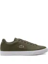 Lacoste Lerond Set Leather Sneakers In Green