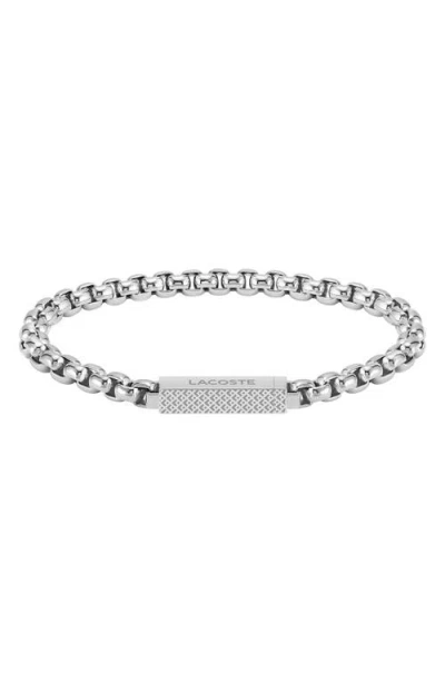 Lacoste Lessential Bar Pendant Bracelet