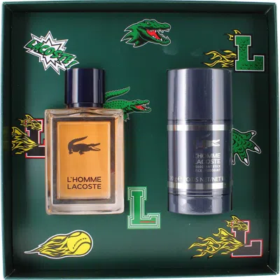 Lacoste L'homme  Gift Set In White