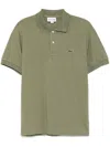 Lacoste Polo Classic Fit L.12.12 Light Green In Green