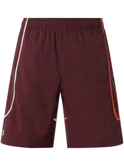 Lacoste Lightweight Tennis Shorts In Red
