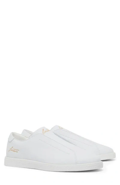 Lacoste Linecourt Slip-on Sneaker In White