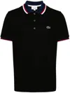 LACOSTE LOGO-APPLIQUÉ POLO SHIRT