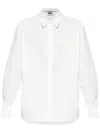 Lacoste Logo-appliqué Shirt In White