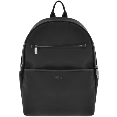 Lacoste Logo Backpack Black