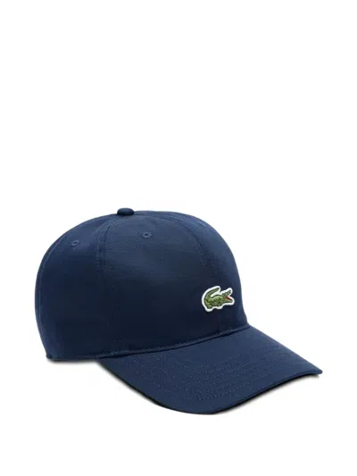 Lacoste Logo Baseball Cap In Blue