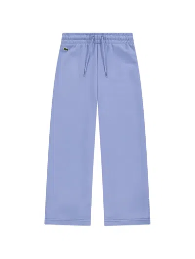 Lacoste Kids' Logo-detail Drawstring Track Pants In Blue