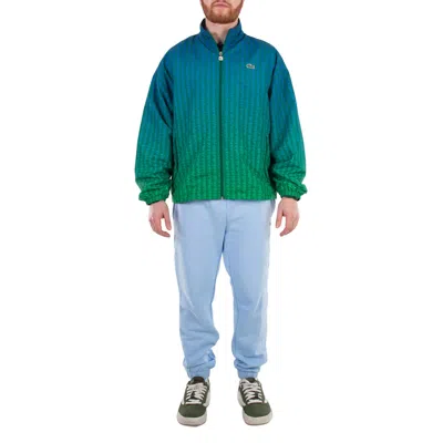 Lacoste Logo Detail Soft Fleece Track Pants In Blue