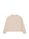Lacoste Logo-detail Sweatshirt In Neutral