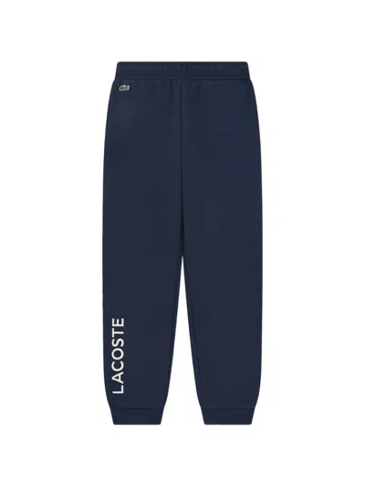 Lacoste Kids' Logo-detail Track Pants In Blue