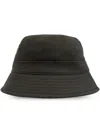 LACOSTE LOGO-EMBROIDERED COTTON BUCKET HAT