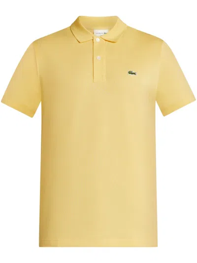 Lacoste Mens Classic Fit Polo Shirt In Yellow