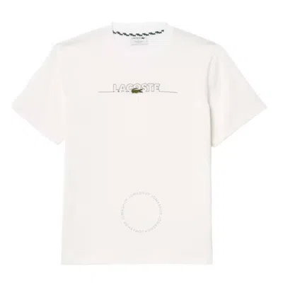 Lacoste Logo Embroidered Cotton T-shirt