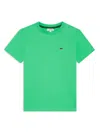 LACOSTE LOGO-EMBROIDERED CREW-NECK T-SHIRT