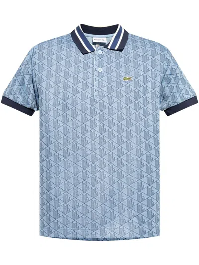 Lacoste Men's Classic Fit Monogram Polo - Xl - 6 In White