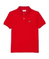 Lacoste Baby Boys Short Sleeve Classic Pique Polo Shirt In Red