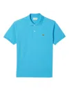 Lacoste Classic Cotton Pique Fashion Polo Shirt In Blue