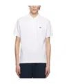 Lacoste Cotton Piquet Polo In White