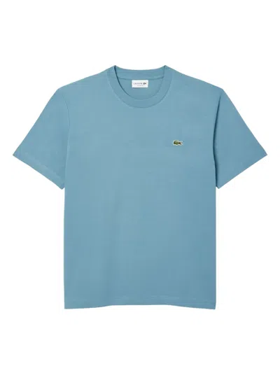 LACOSTE LOGO-EMBROIDERED T-SHIRT