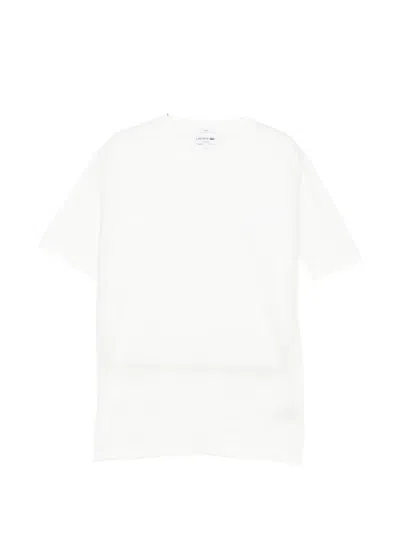 Lacoste Logo-embroidered T-shirt In White